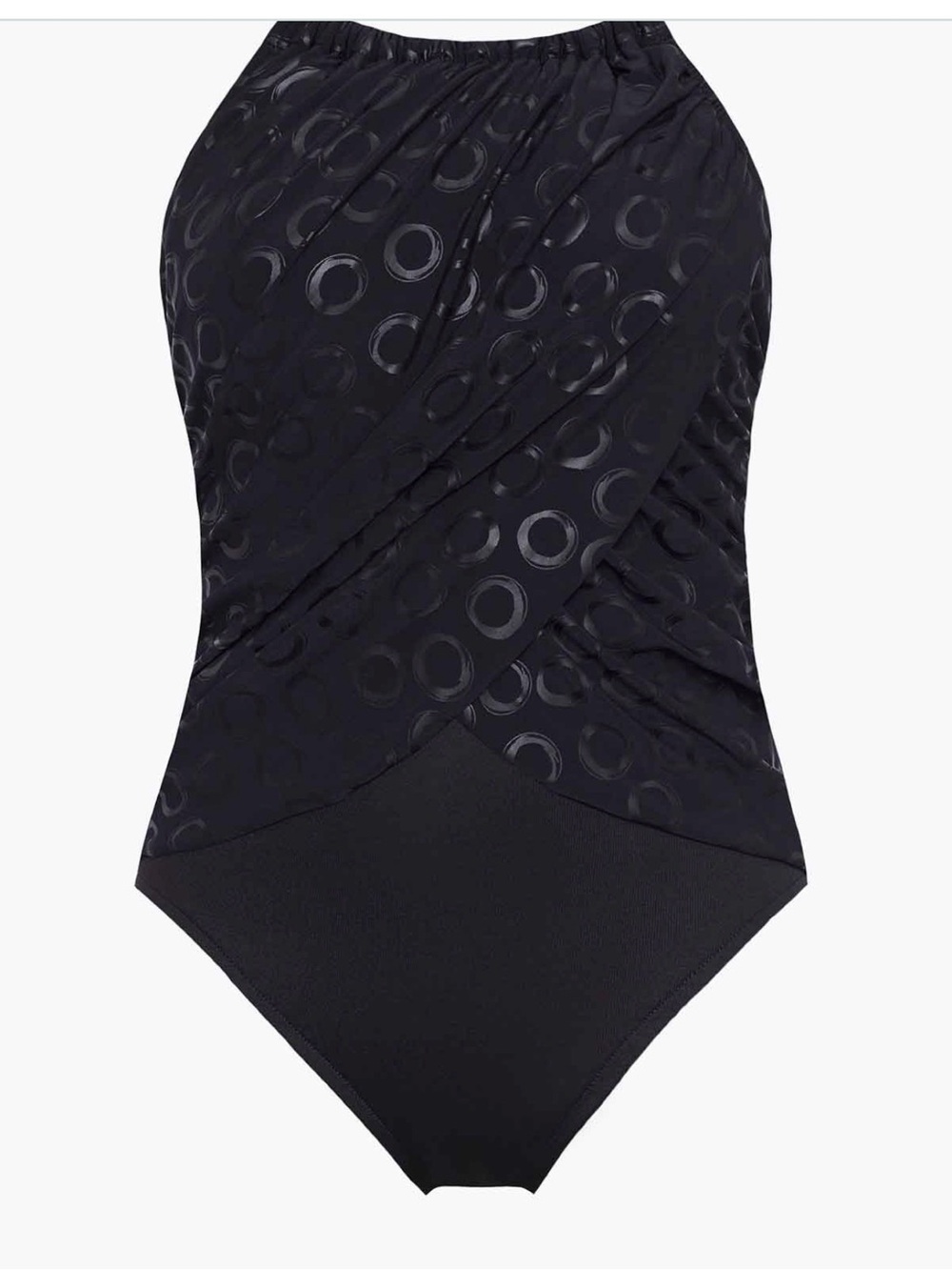 Magicsuit Black One-Piece Swimsuit with Ring-Patterned Lining - Picture 7 of 10